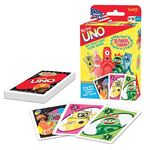 Yo Gabba Gabba My First UNO Game
